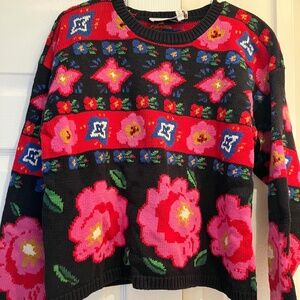 Adrienne Vittadini FESTIVE VINTAGE SWEATER